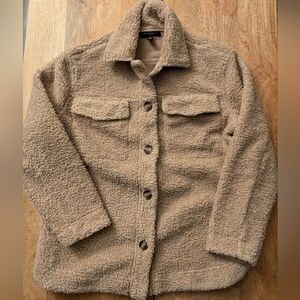 Banana Republic Teddy Shacket XSP